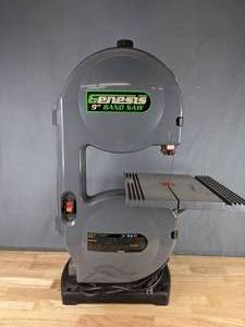 lot 114 image: Genesis 9 Electric Band Saw K