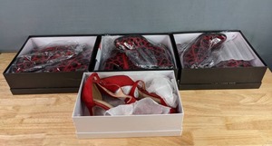 lot 189 image: A Collection of Womens Heels, Including (2) Pair of Size 6 Ninety Union, Size 6 Beacon and Size 12M Midnight Velvet  R
