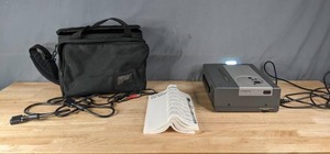 lot 119 image: Hitachi CP-S840 Multimedia Mobile Projector with Carrying Bag K