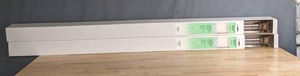lot 236 image: Pair of Intercrown 1 Decorative Curtain Rod 60-110 Sets H