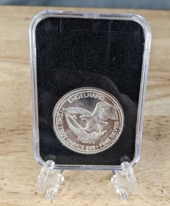 lot 66 image: Englehard Prospector Silver Round 1 Troy Once Coin K