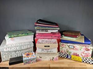 lot 294 image: Scrapbooking Items - Books, Stickers, Markers, Paints, Stamps, and More M