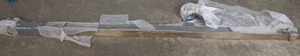 lot 463 image: (2) Pieces of Bronze Roof FlashingTrim  E