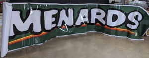 lot 459 image: Large Menards Banner  E