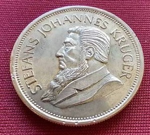 lot 34 image: 1983 1 Oz. Silver Krugerrand Commemorative Coin