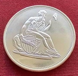 lot 58 image: 1 Oz. Silver Round