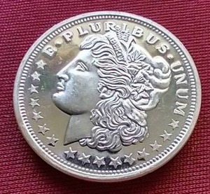 lot 85 image: 1 Oz. Silver Round