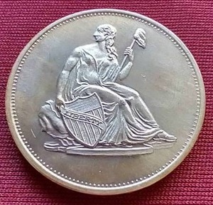 lot 101 image: 1 Oz. Silver Round