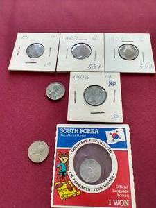 lot 109 image: Misc Coin Grab Bag - Indian Pennies, Steel Pennies, Etc