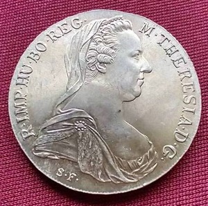 lot 172 image: Austria Maria Theresa Thaler Trade Coinage Restrike 1780