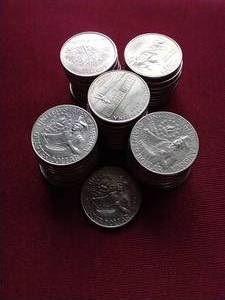lot 175 image: (51) Quarters - State & Bicentennial