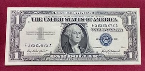lot 178 image: Uncirculated Silver Certificate $1 Note