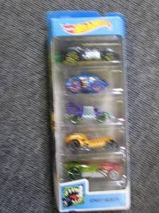 5 pack of street beasts hotwheels ...