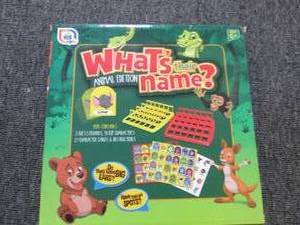 whats their name animal game ...