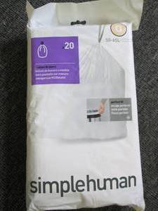 new simplehuman 13-17 gallon custom...