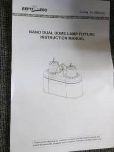 3 new nano dual dome lamp fixtures ...