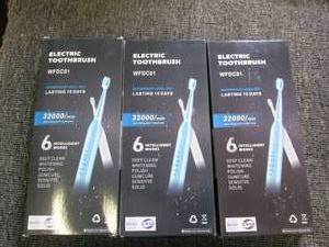 3 new electric toothbrushes ...