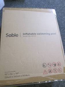 new inflatable swimming pool 92 inc...