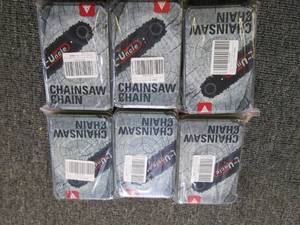 6 new 16 inch chainsaw chains ...