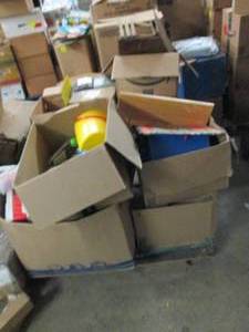 pallet of items that have not been ...