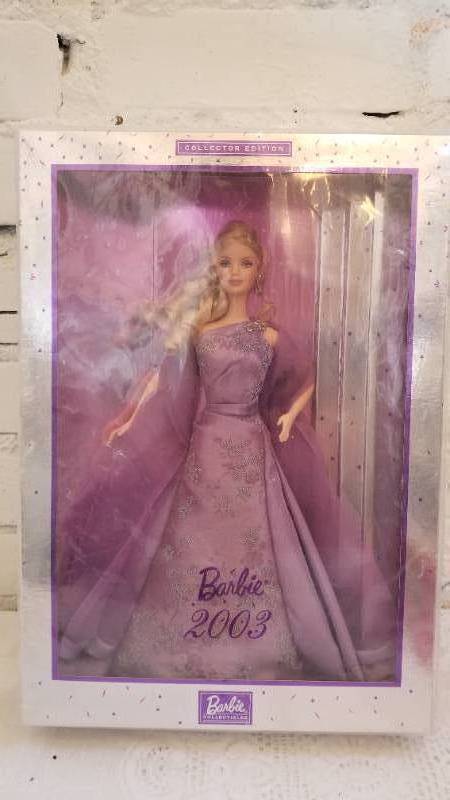 lot 215 image: Mattel BARBIE  Celebrations 2003 Barbie  NRFB