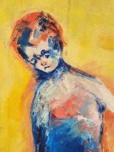 lot 97 image: Original Expressionist Painting
