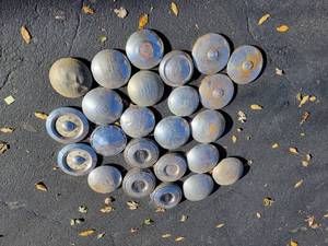 lot 144I image: Vintage 60s Hub Cap Collection