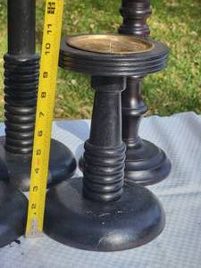 lot 170 image: Rustic Candle Holder Group
