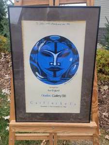 lot 32 image: Stunning Signed Fine Art Promotional Print for Orrefors by Eva Englund - The Martian