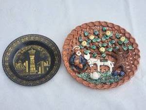 lot 86 image: Exotic Uzbek Decorative Plates