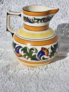 lot 42 image: Vintage Czech Erphila Art Pottery Pitcher
