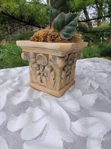 lot 120 image: Horchow Tall Silk Topiary Displays