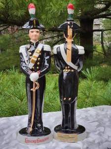 lot 121 image: Vintage Liquore Galliano French Soldier Bottle Decanters