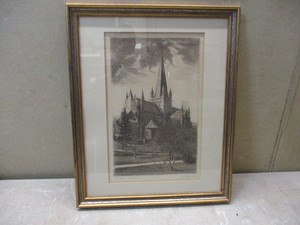 lot 3 image: Original 1928 Sketch