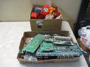 lot 118 image: Phone testers and circuit boards