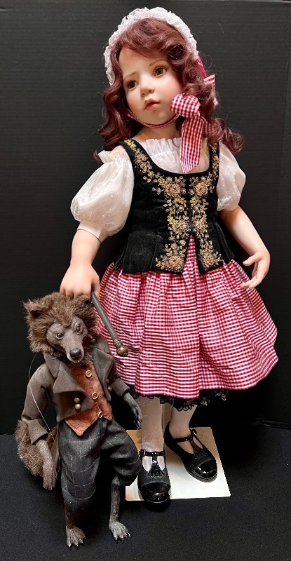 Limited Edition Hildegard Günzel Little Red Riding Hood Doll with Wolf  Puppet | Antiquities, Collector's Delights and Marvelous Treasures in  Minnetonka ~ Estate Auction! | K-BID