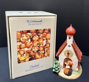 lot 602 image: Hummel 11.25 Chapel Time Figurine with Box