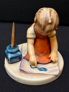 lot 556 image: Hummel Figurine With Loving Greetings