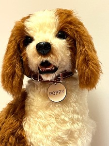 lot 613 image: Adorable Dog Figurine Named Poppy