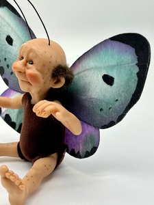 lot 762 image: Annie Wahl Fairy Figurine Doll