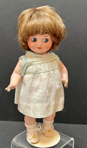 lot 685 image: Vintage Googley Eyed German Doll