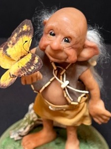 lot 700 image: Butterfly Kisses Doll by Annie Wahl