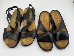 lot 834 image: Two Pairs of Womens NAOT Sandals