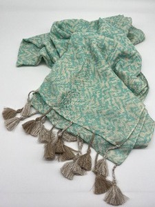 lot 831 image: Eileen Fisher Cashmere and Silk Scarf & Portable Jewelry Box
