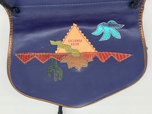 lot 830 image: Artisan Created Handbag by Ruby Fire Cat