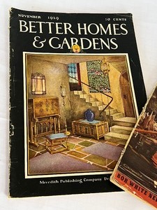 lot 805 image: 1948 Field and Stream Magazine and 1929 Better Homes and Gardens Magazine
