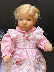 lot 874 image: Two Adorable Kathe Kruse Dolls