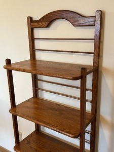 lot 884 image: Vintage Oak Bookshelf