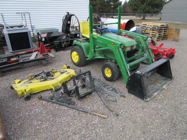 John Deere 455 Diesel Utility Tractor | Home Downsizing
