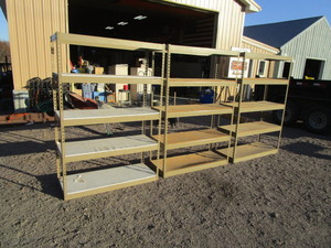 lot 113 image: ShopGarage Shelving 18x48x72